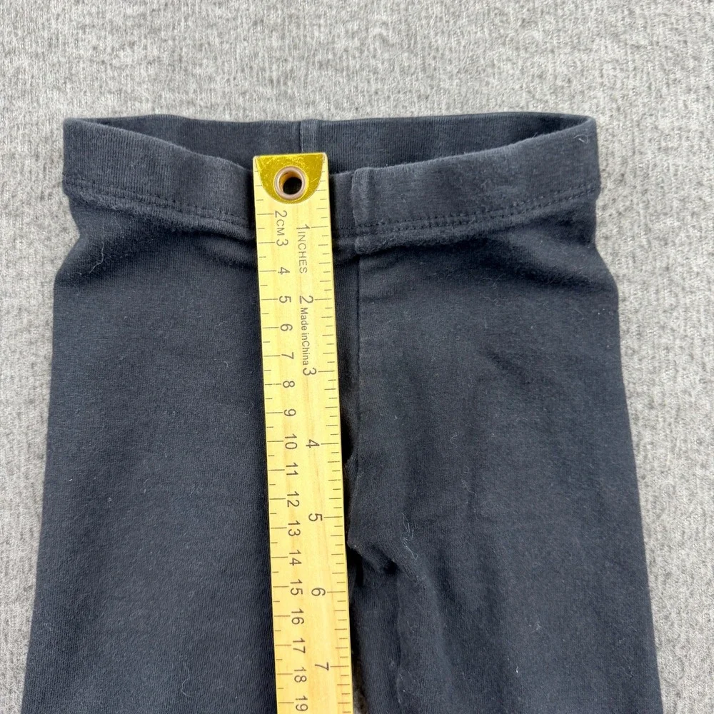 The Children's Place Black Leggings 2T Cotton‎ Blend Stretch Kids Pants